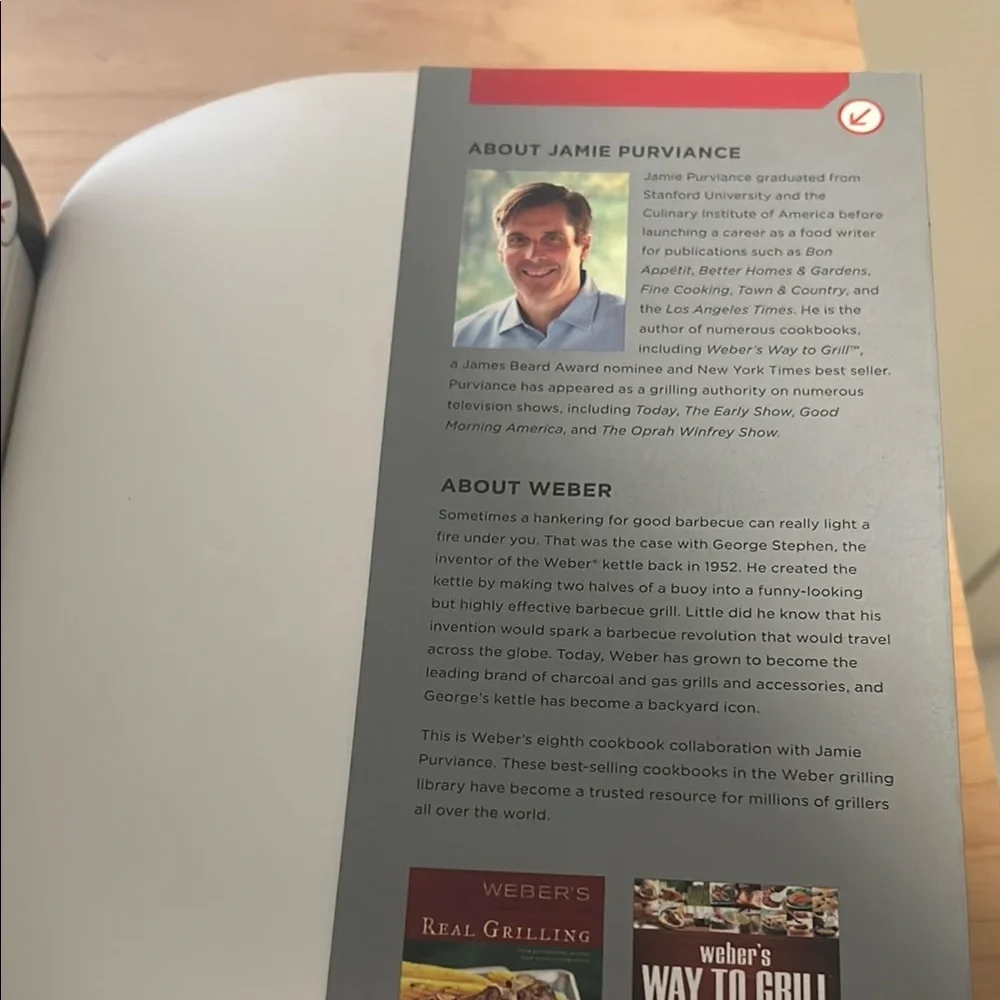 WEBER'S time to grill  Culinary Cookbook for Kitchen Enthusiasts